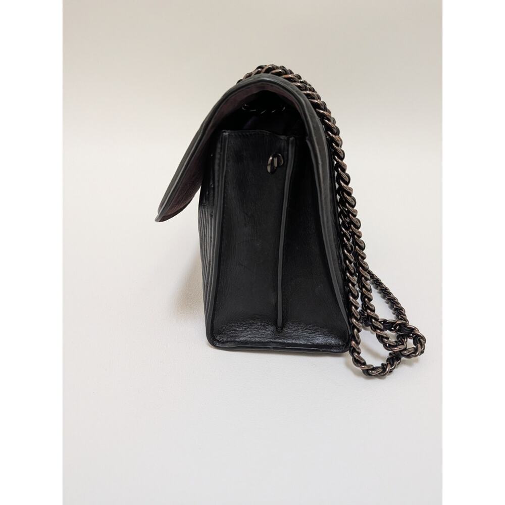 COACH Parker Quilted Black Shoulder Bag with Chain Strap - Picture 5 of 16